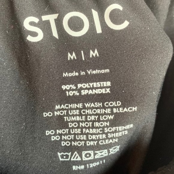NWOT Stoic Black Lightweight Baselayer Bottom - Picture 4 of 6